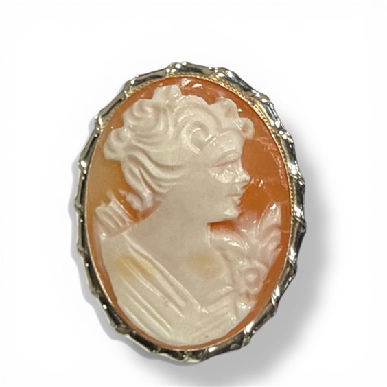 Brosche Mandile 1922 Dame Cammei  in Silber Conchiglia 2MSPCM161 - 2MSPCM161